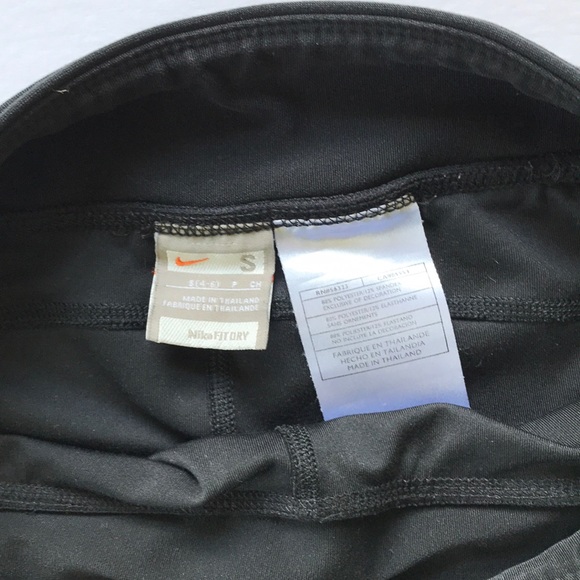 Nike FITory Nike Fit Black Work Out Capri Pants - Picture 4 of 6